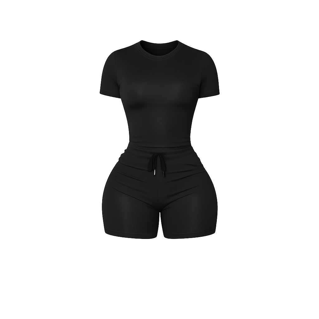 Two Piece Short Jogger Set