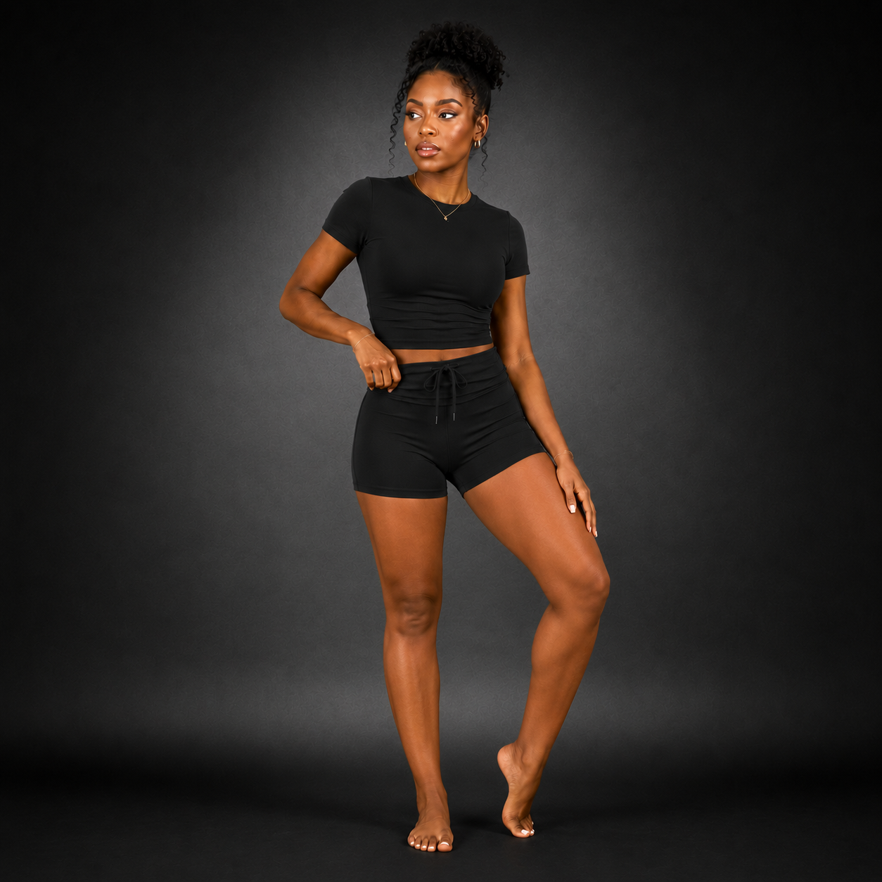 Two Piece Short Jogger Set
