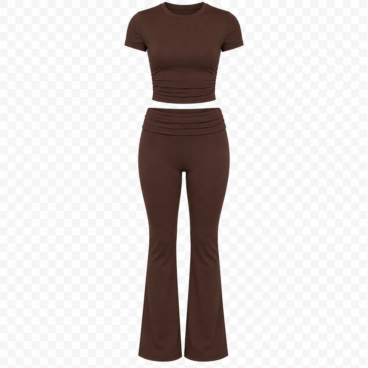 Two Piece Fold Over Legging Set