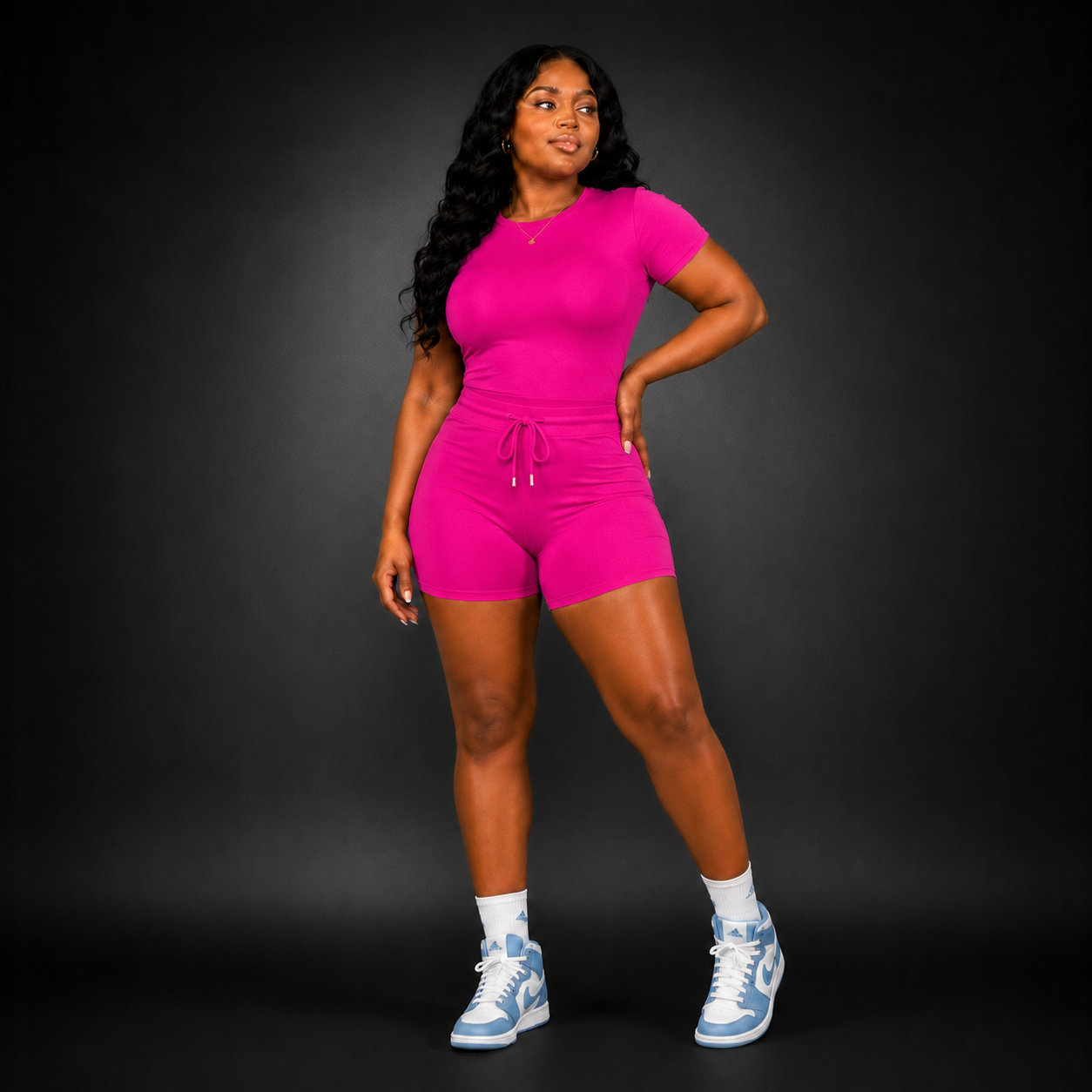Two Piece Short Jogger Set