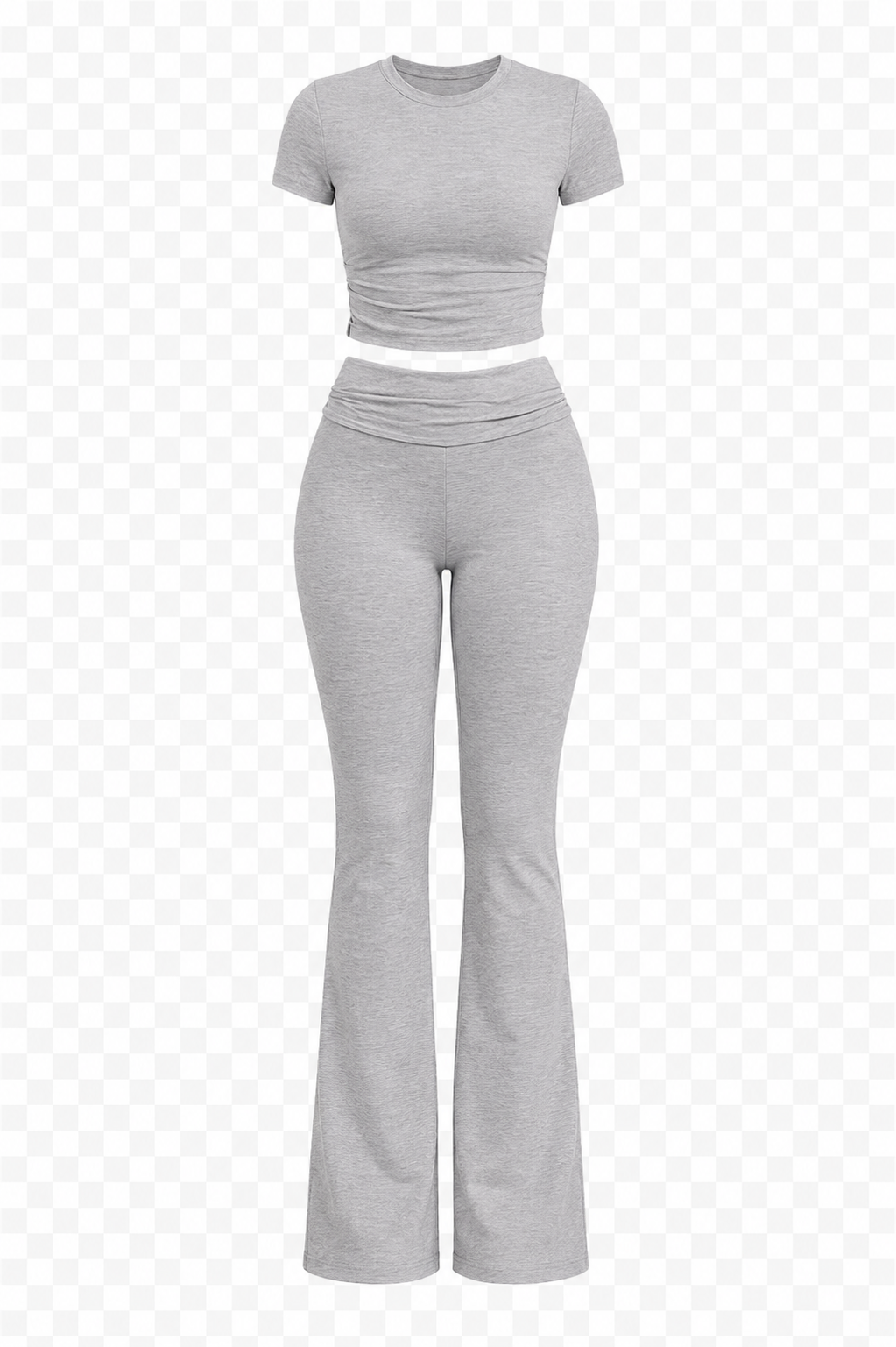Two Piece Fold Over Legging Set