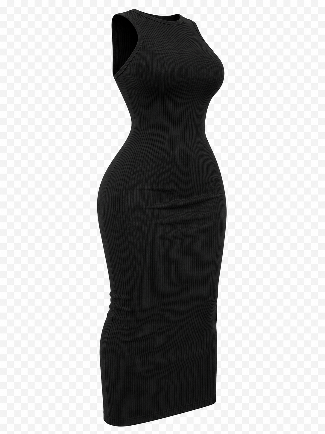 Ribbed Bodycon Dress