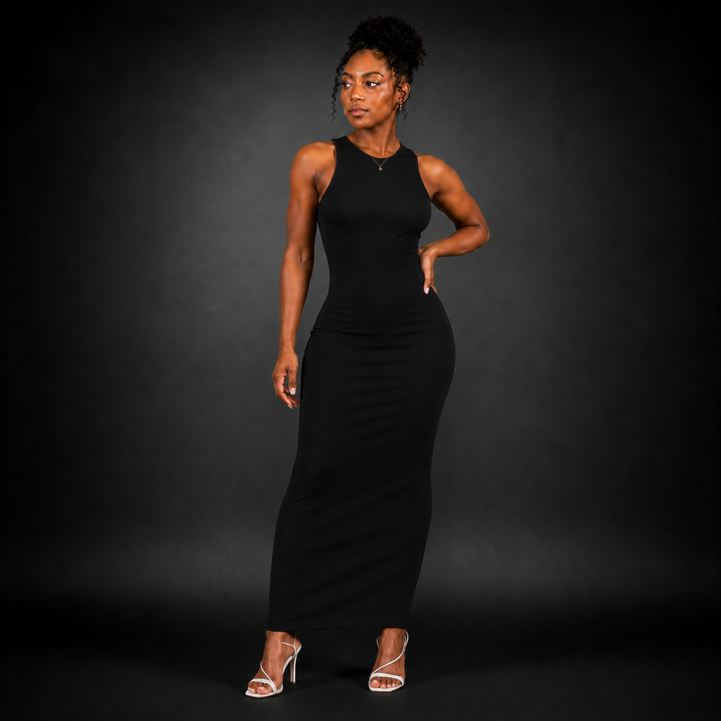 Ribbed Bodycon Dress