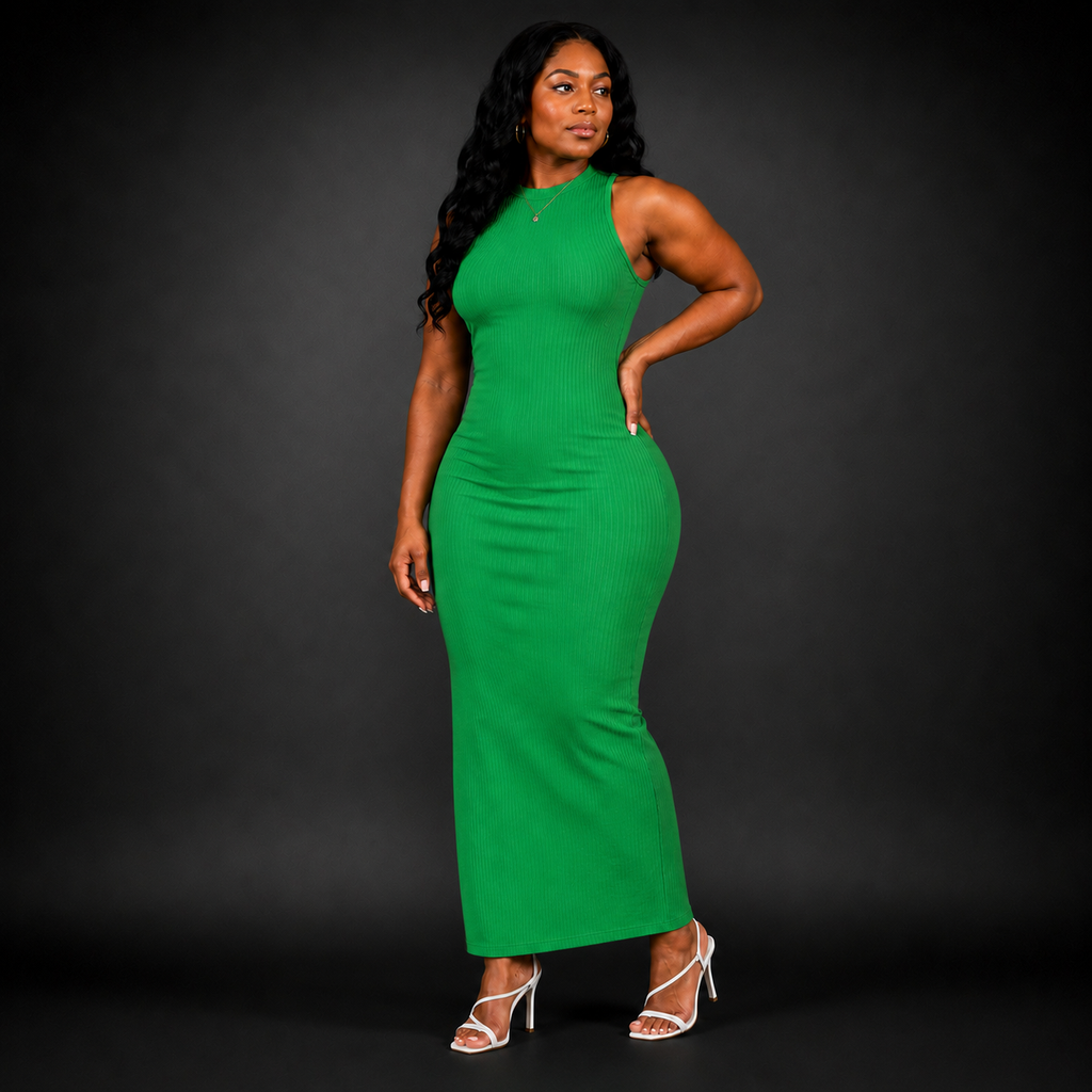 Ribbed Bodycon Dress