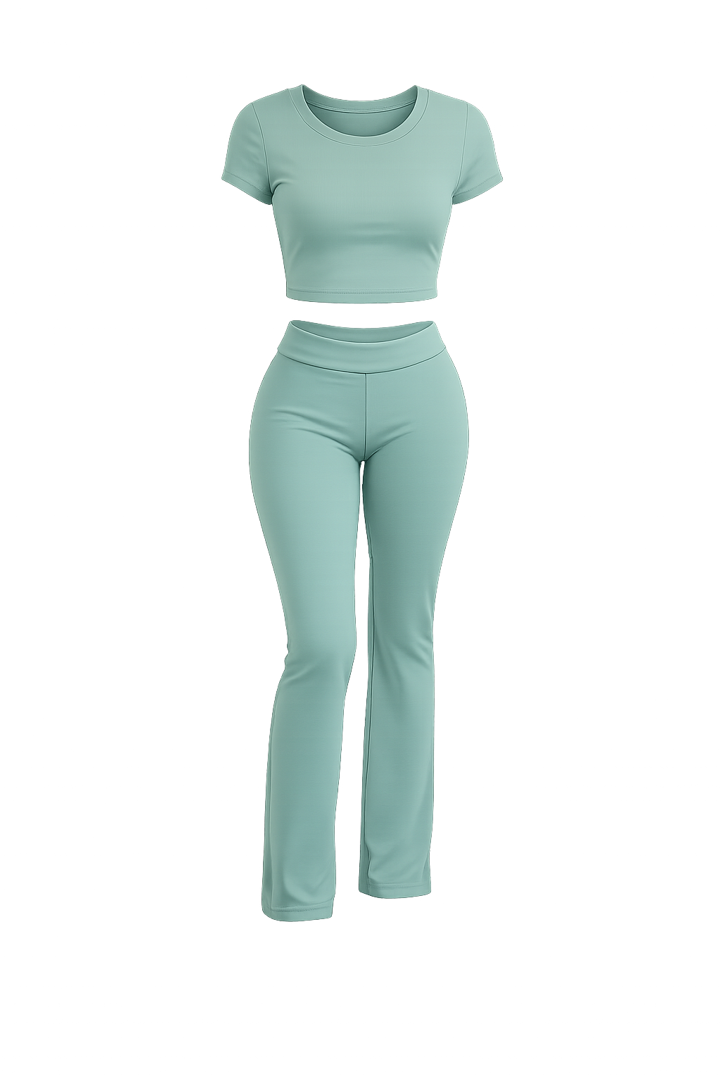 Two Piece Fold Over Legging Set