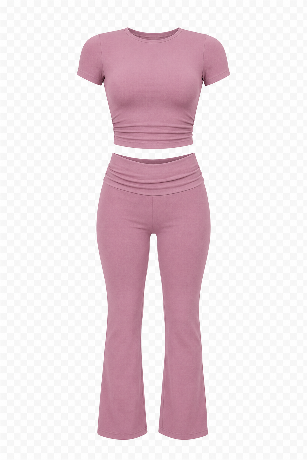 Two Piece Fold Over Legging Set