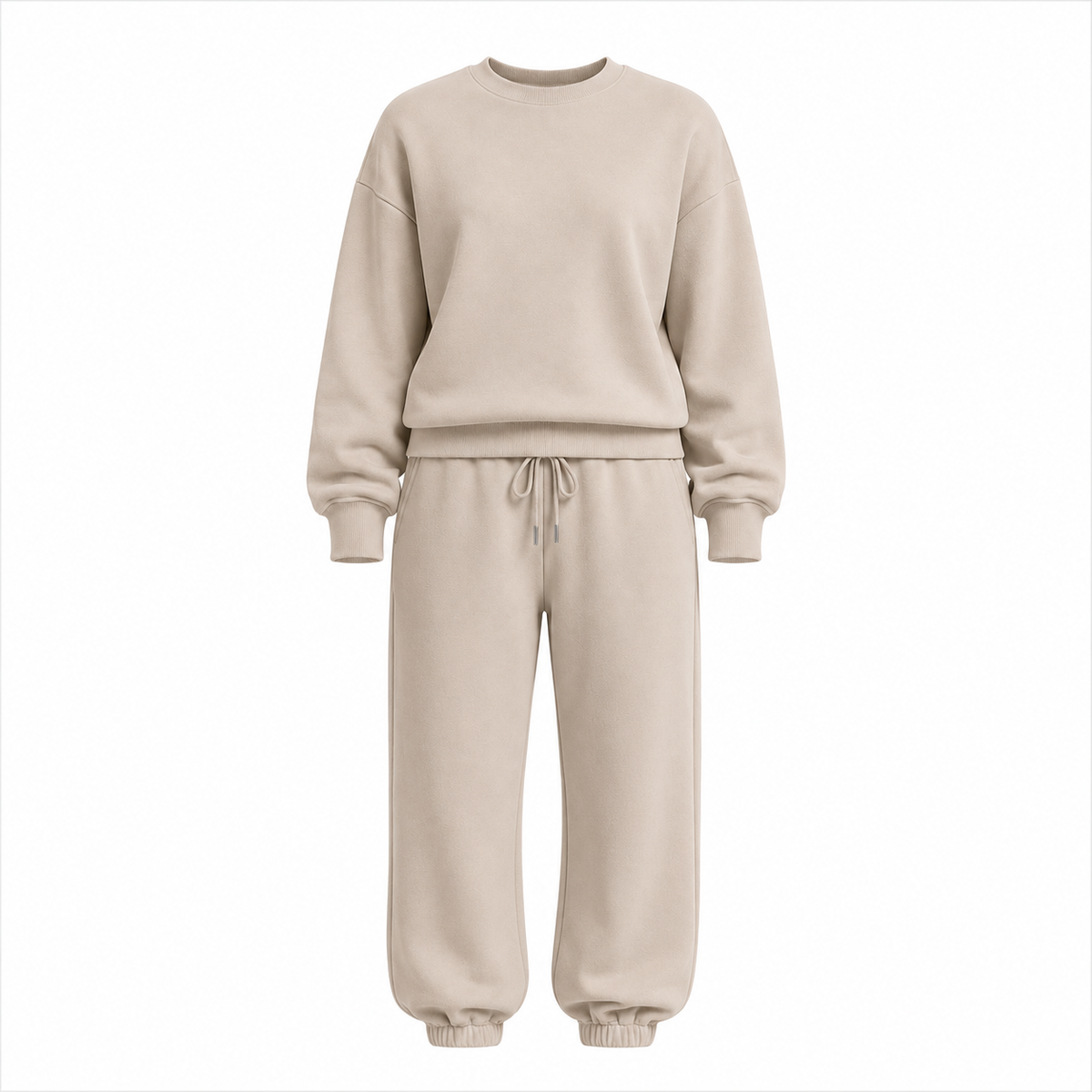 Two-Piece Crewneck Sweatsuit