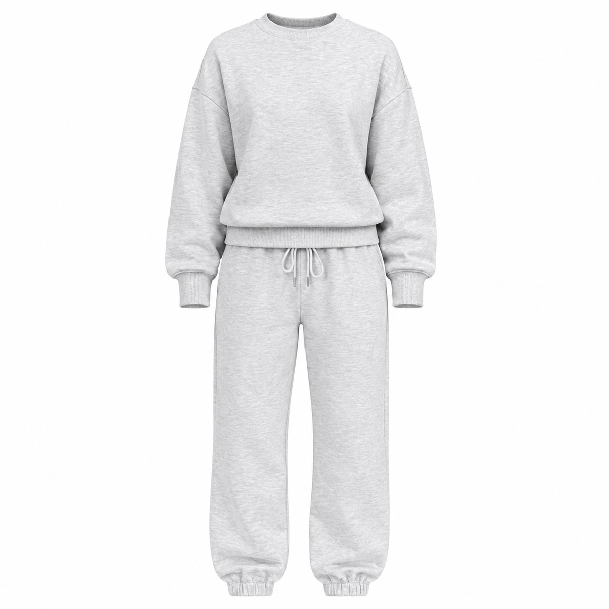 Two-Piece Crewneck Sweatsuit