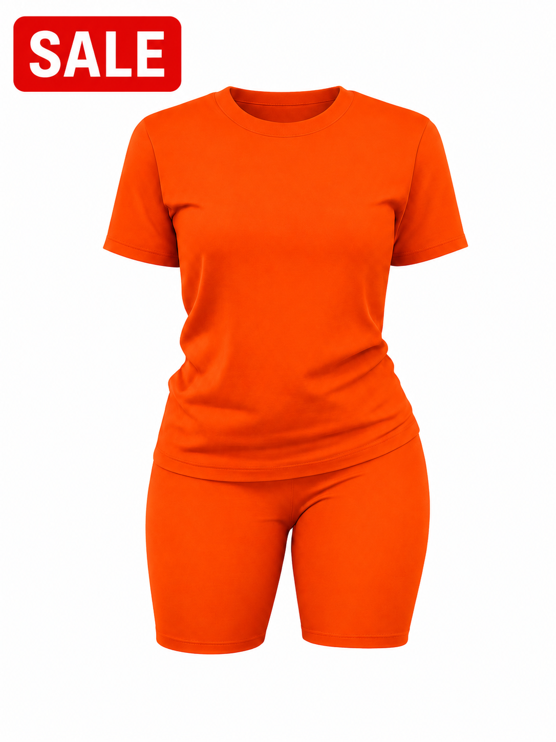 Two Piece Biker Short Set