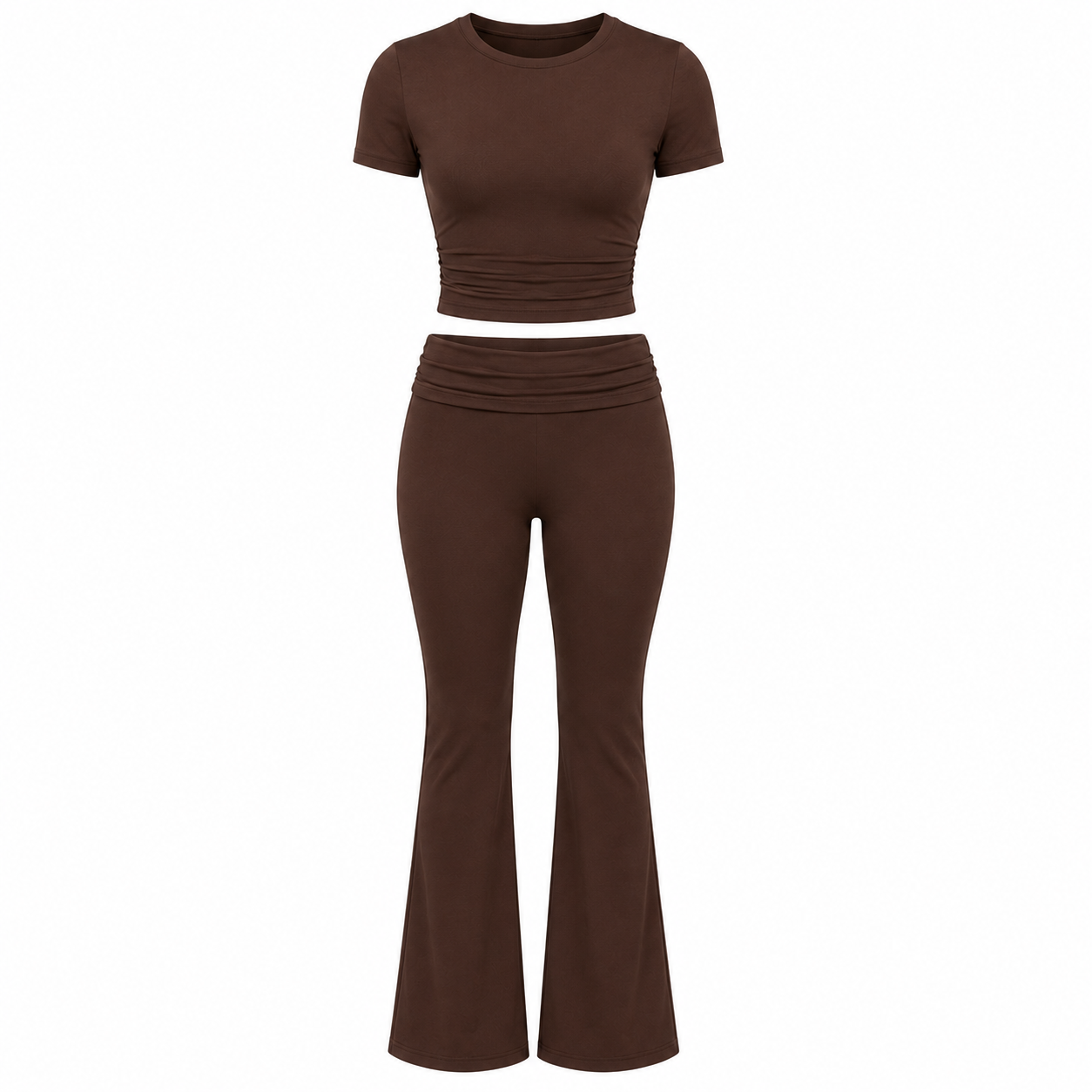 Two Piece Fold Over Legging Set