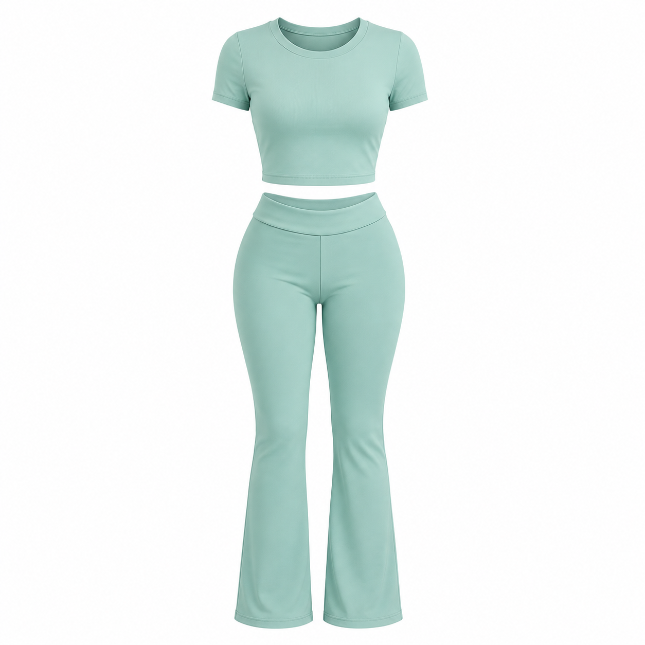 Two Piece Fold Over Legging Set