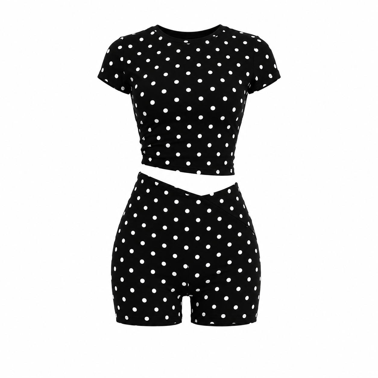 Short matching 2 piece set