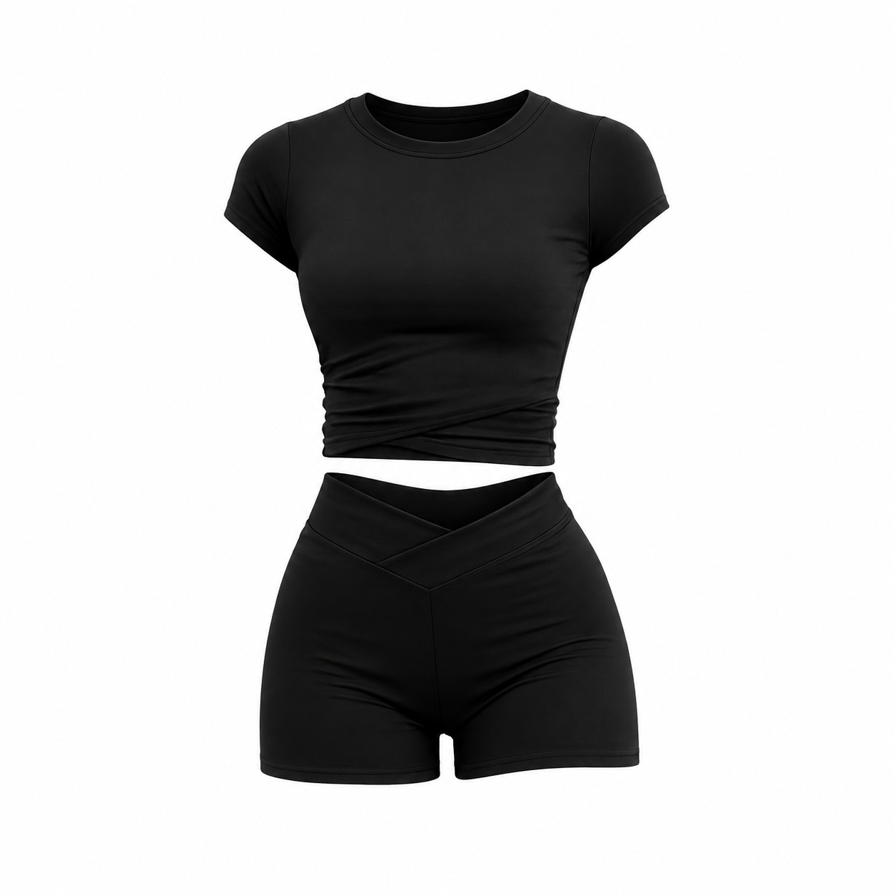 Short matching 2 piece set