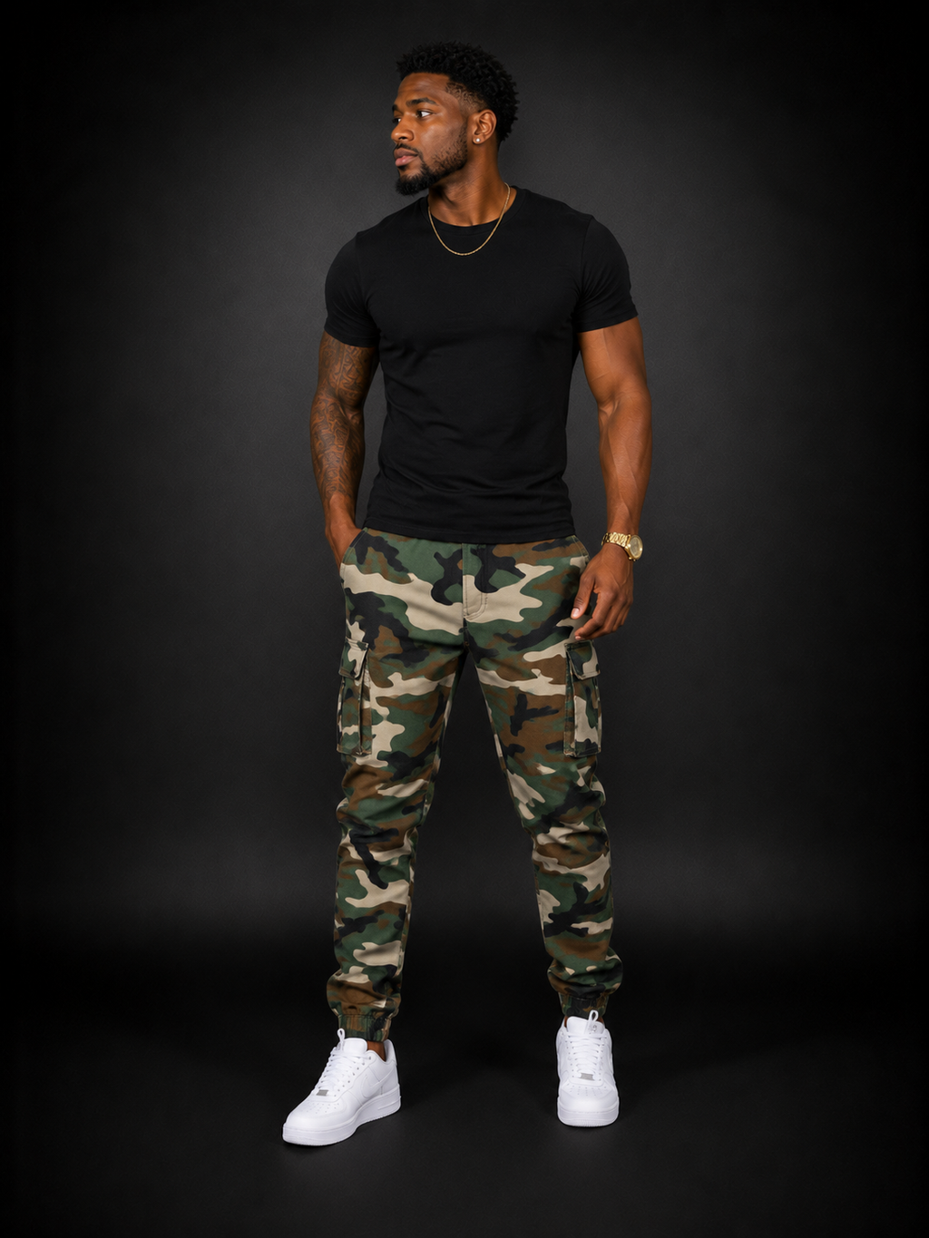 Camo Joggers