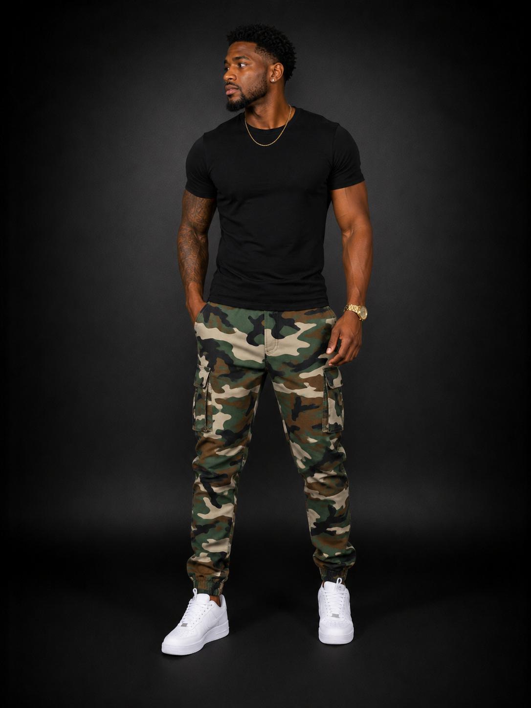 Camo Joggers