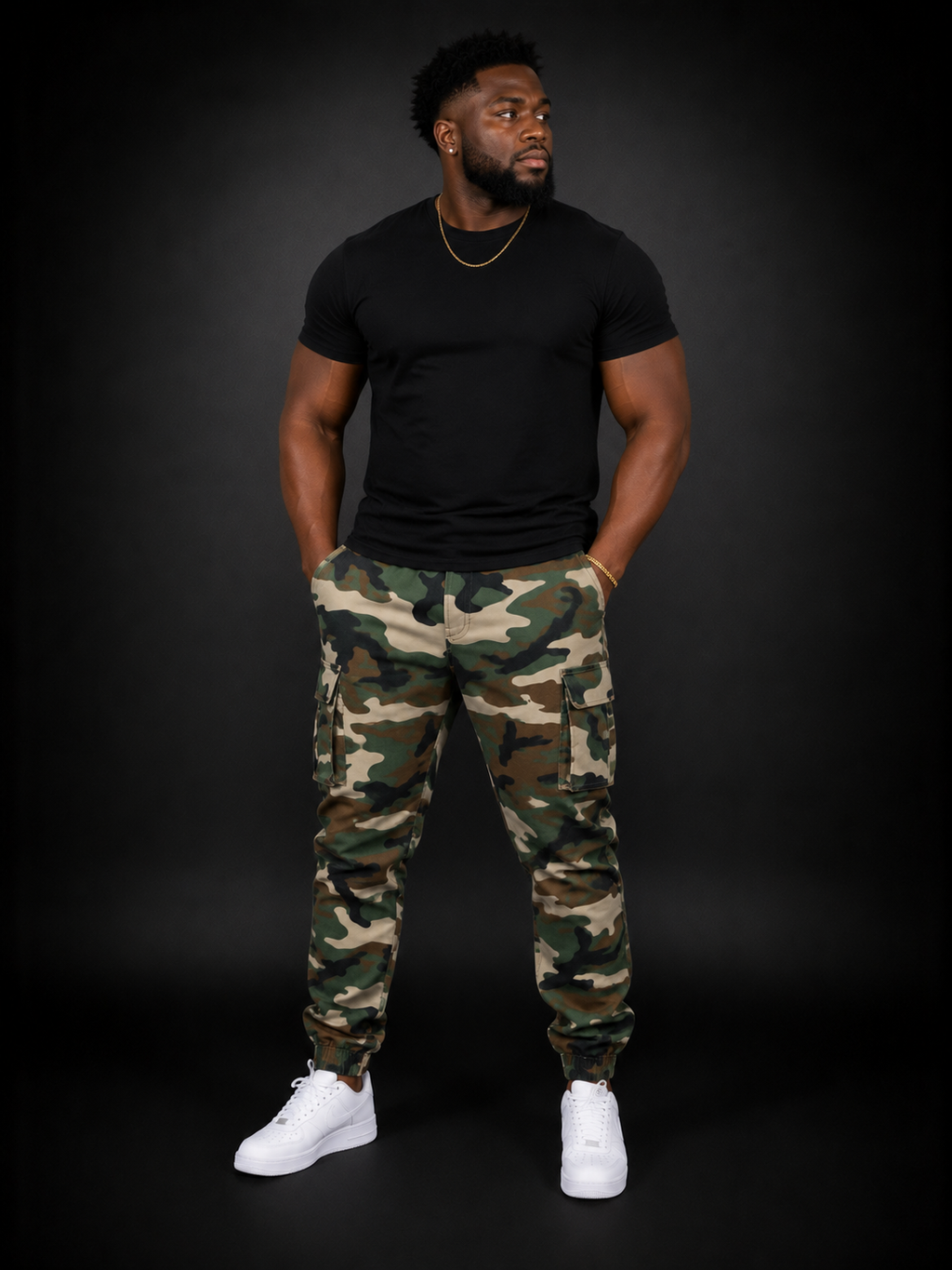 Camo Joggers