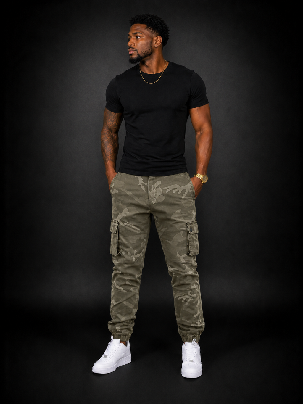 Camo Joggers