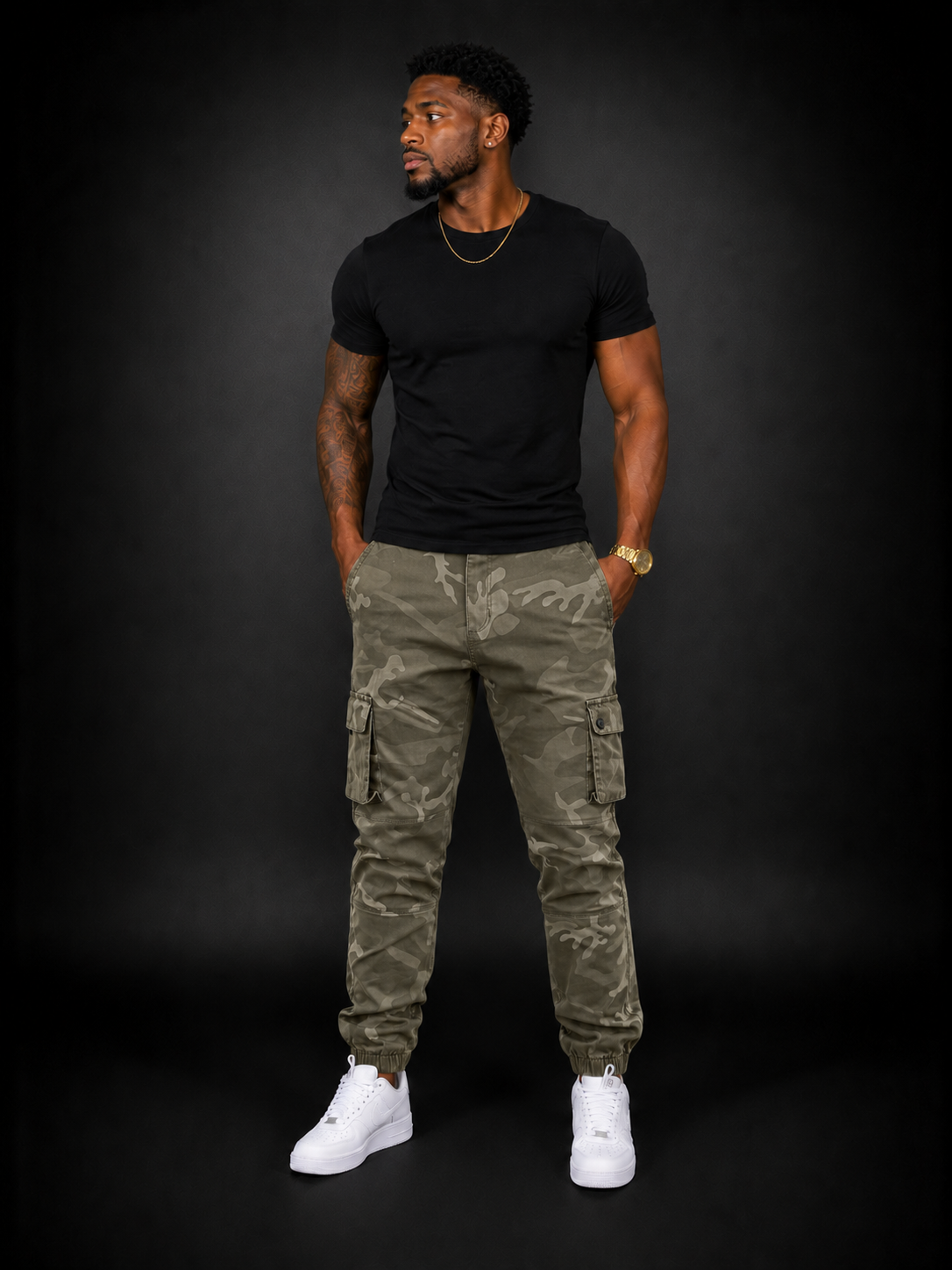 Camo Joggers