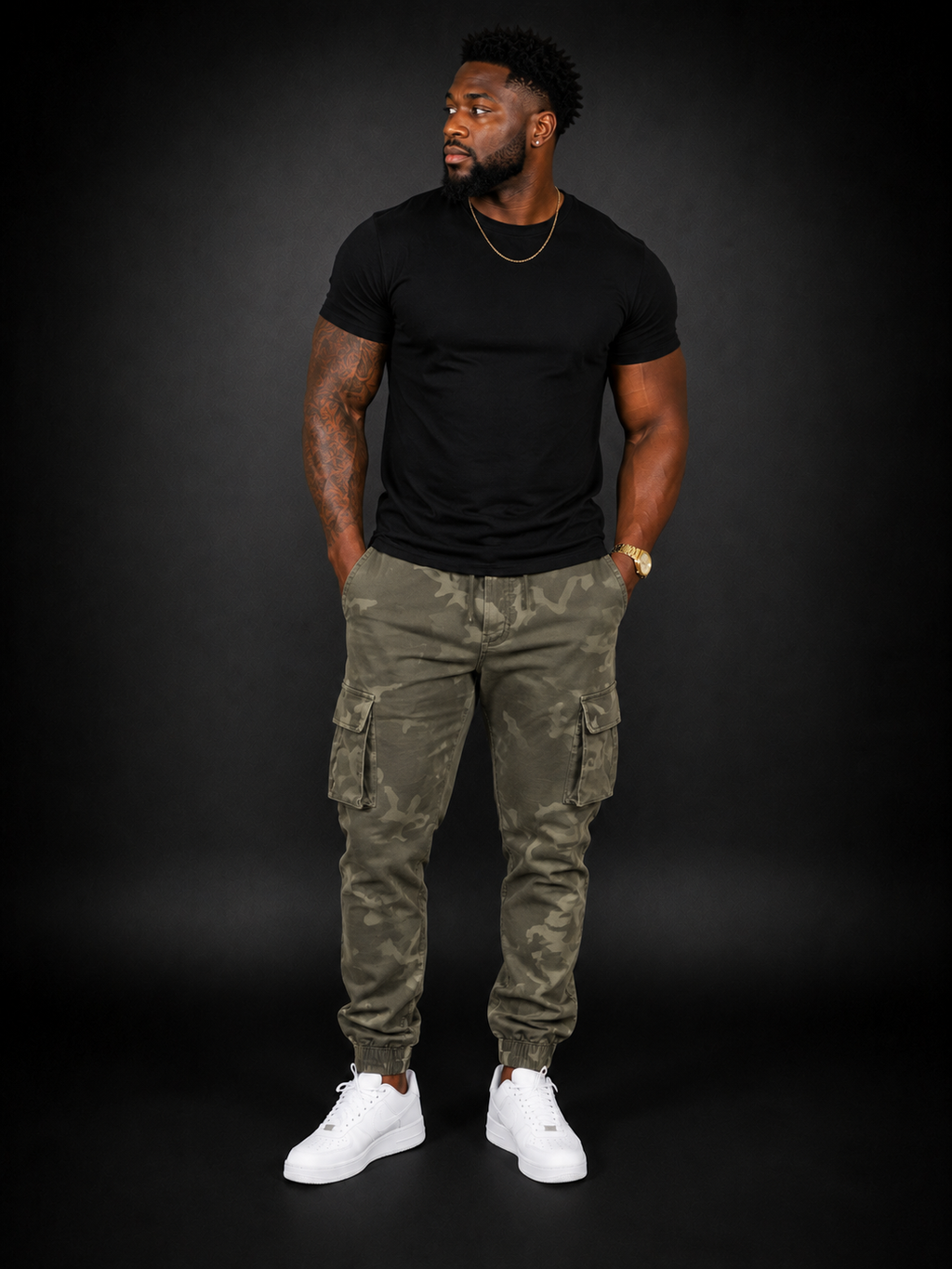 Camo Joggers