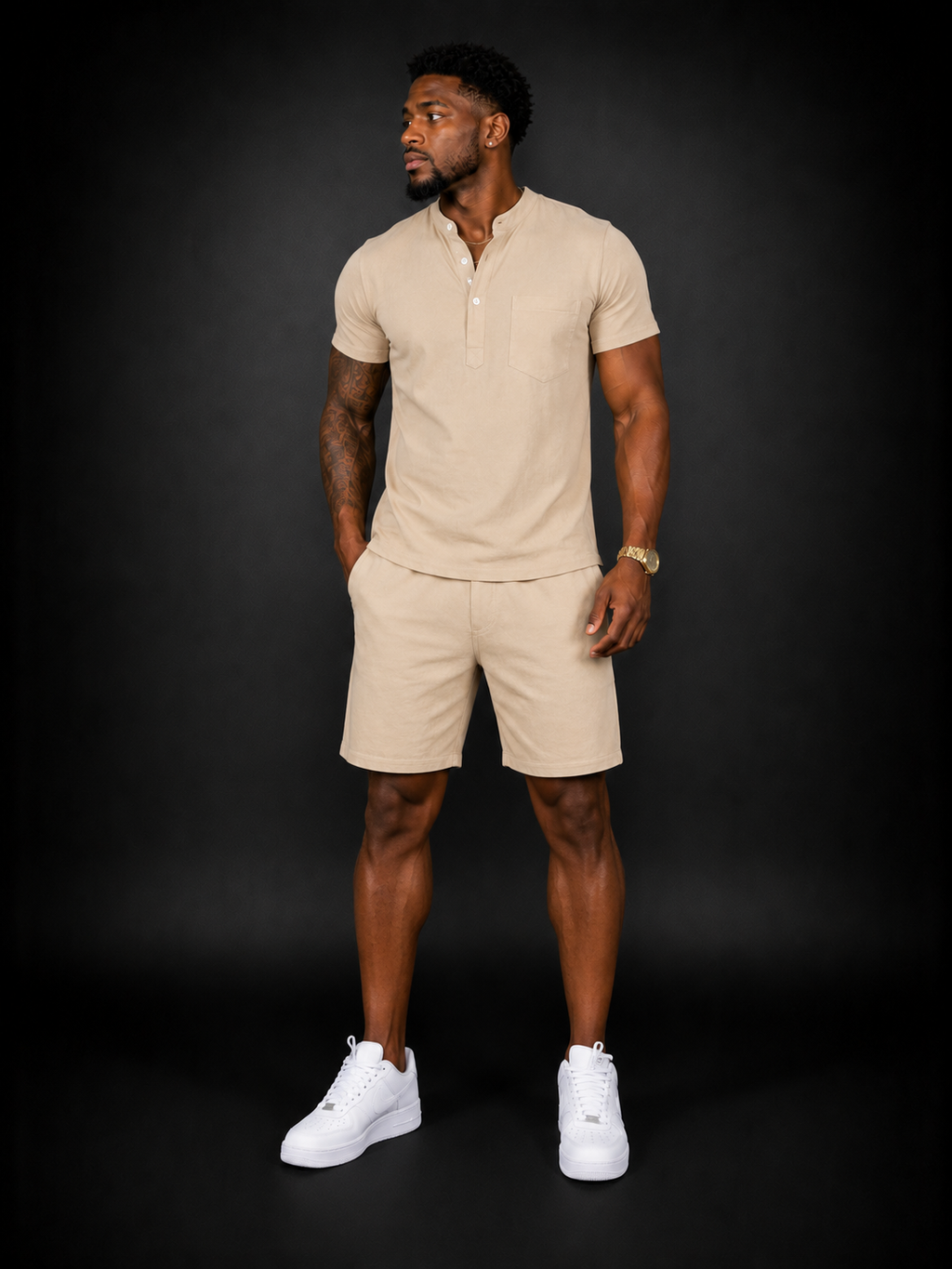 Linen Short 2 piece set