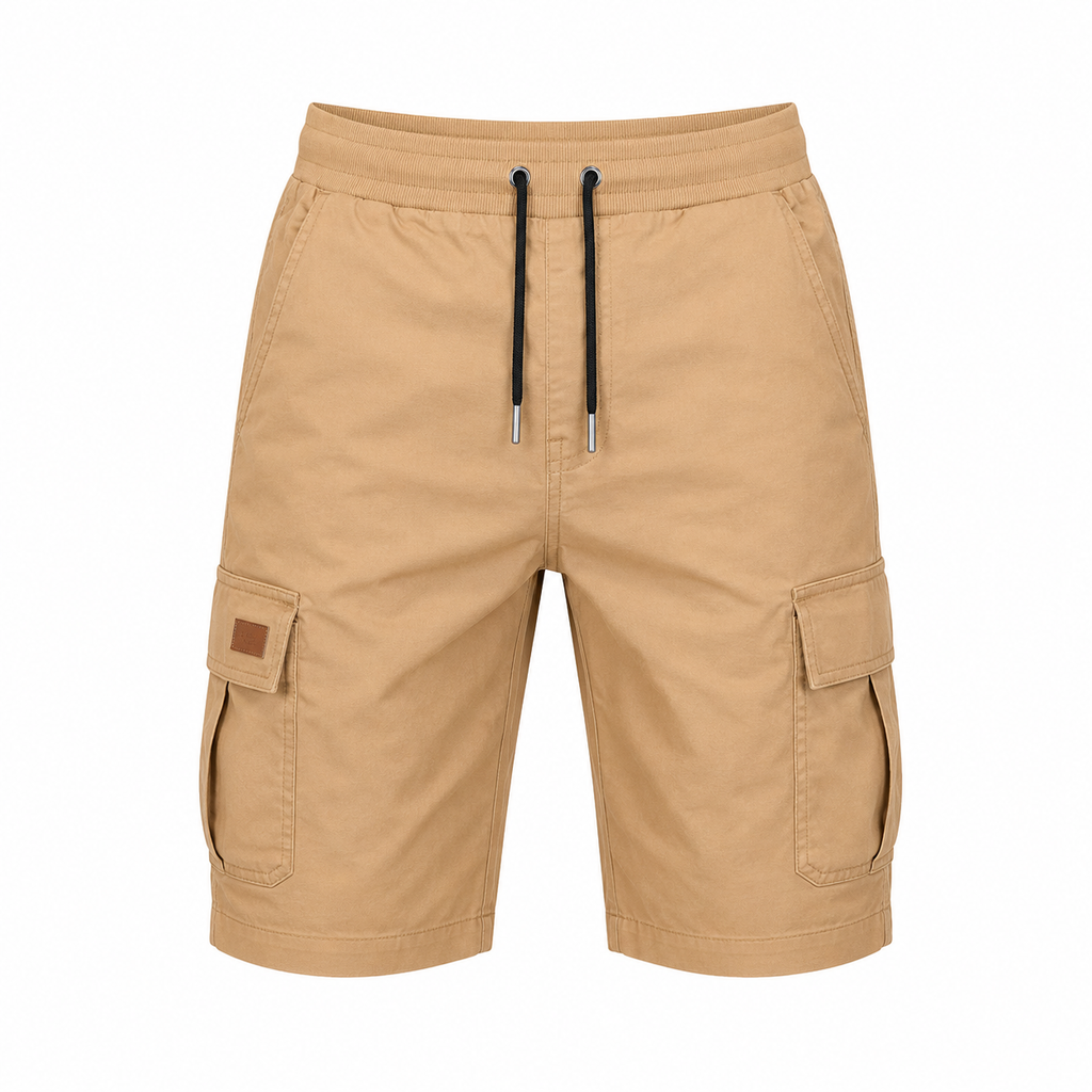 Men Drawstring Cargo