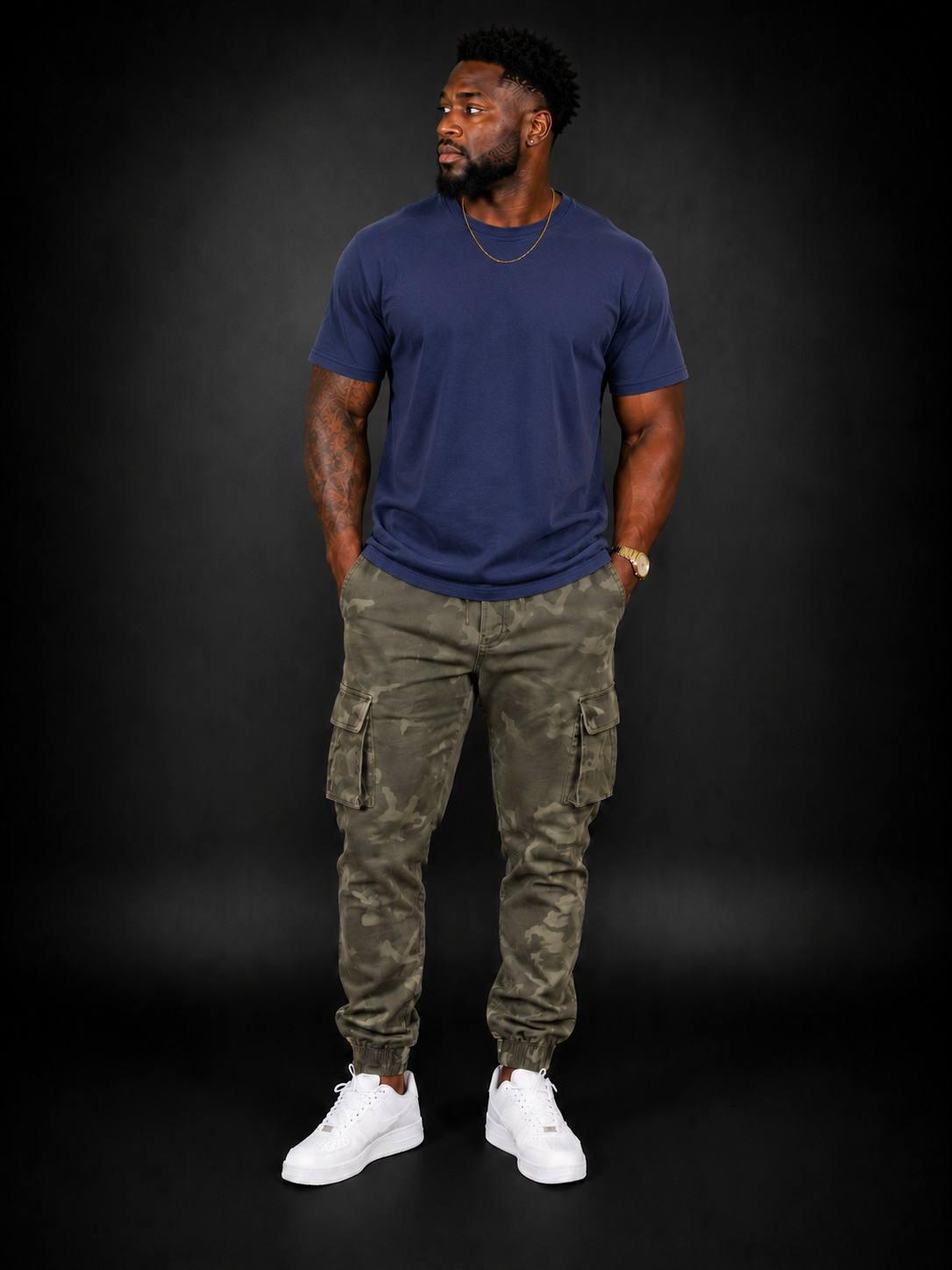 Men Short Sleeve Crew Neck T-Shirt
