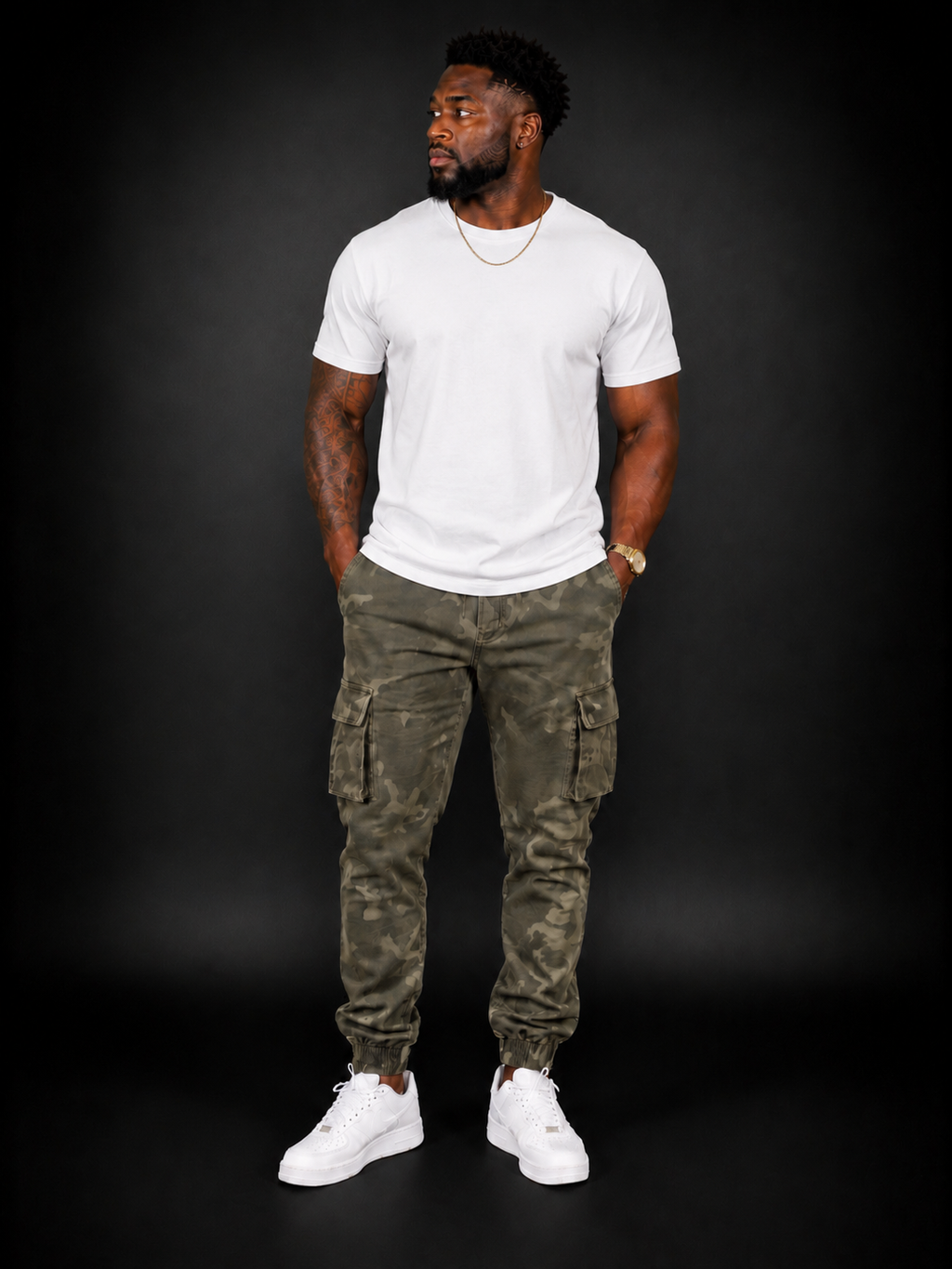 Men Short Sleeve Crew Neck T-Shirt