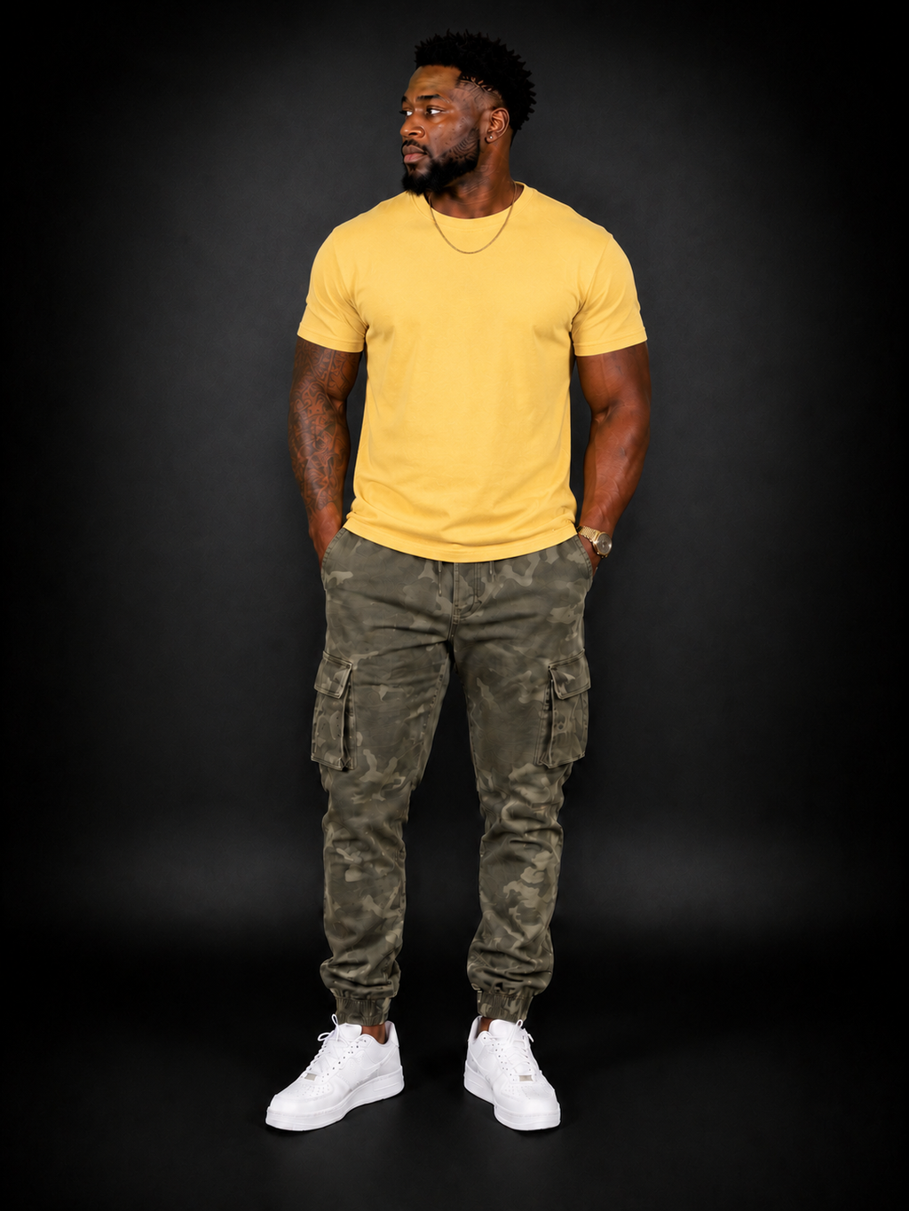 Men Short Sleeve Crew Neck T-Shirt