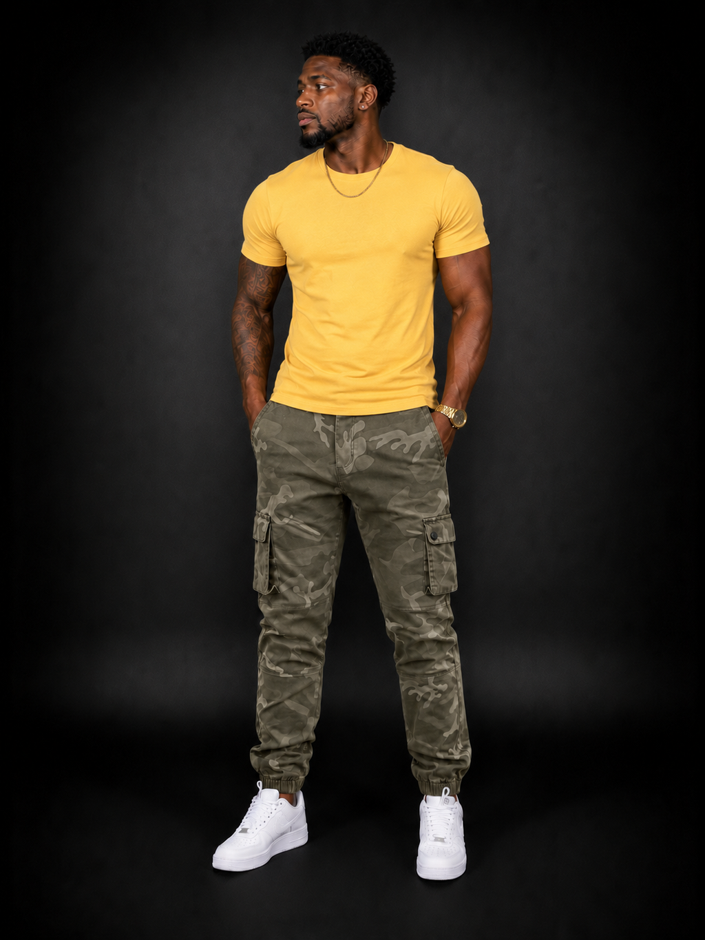 Men Short Sleeve Crew Neck T-Shirt