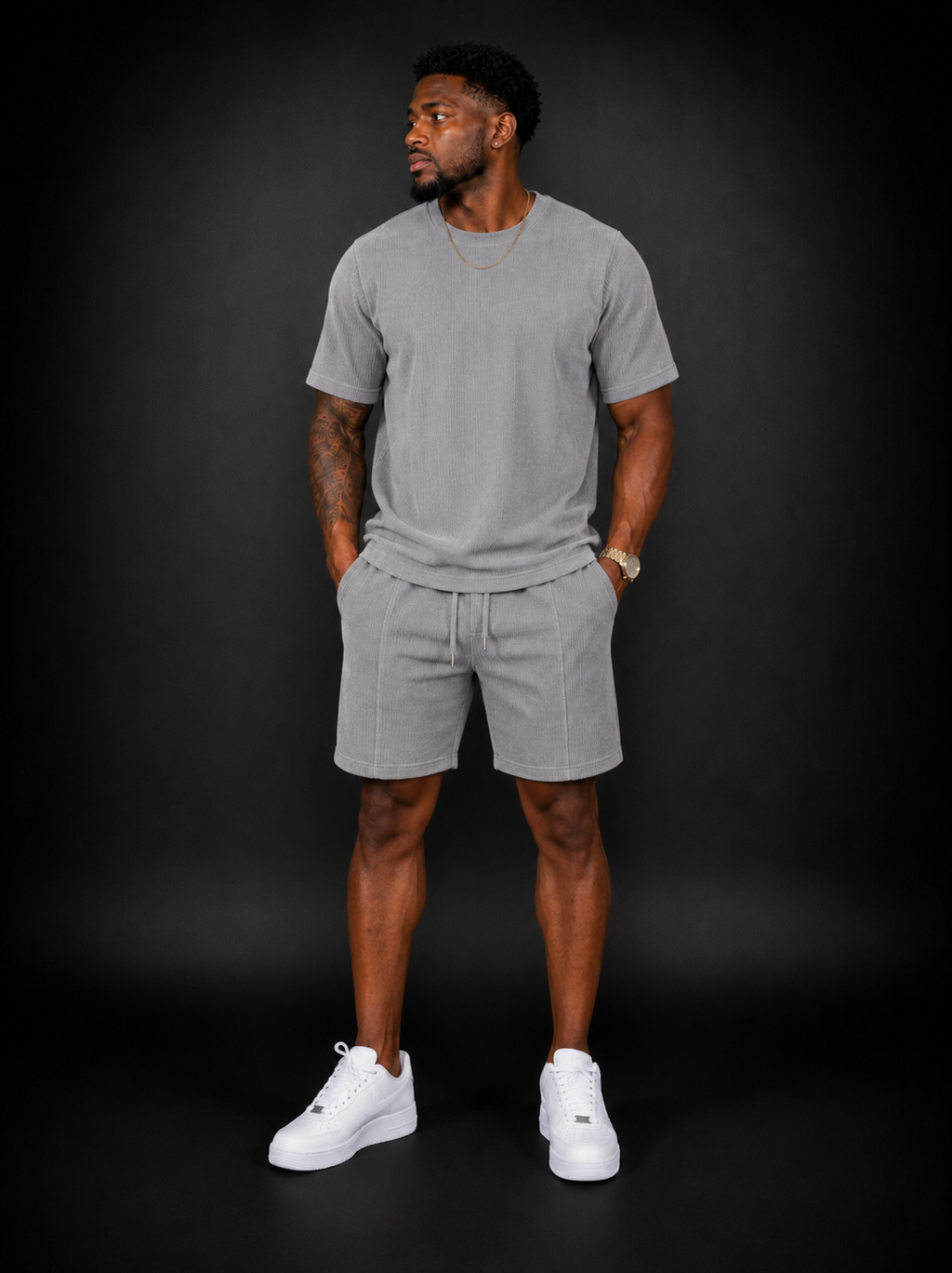 Oversize Short 2 piece set