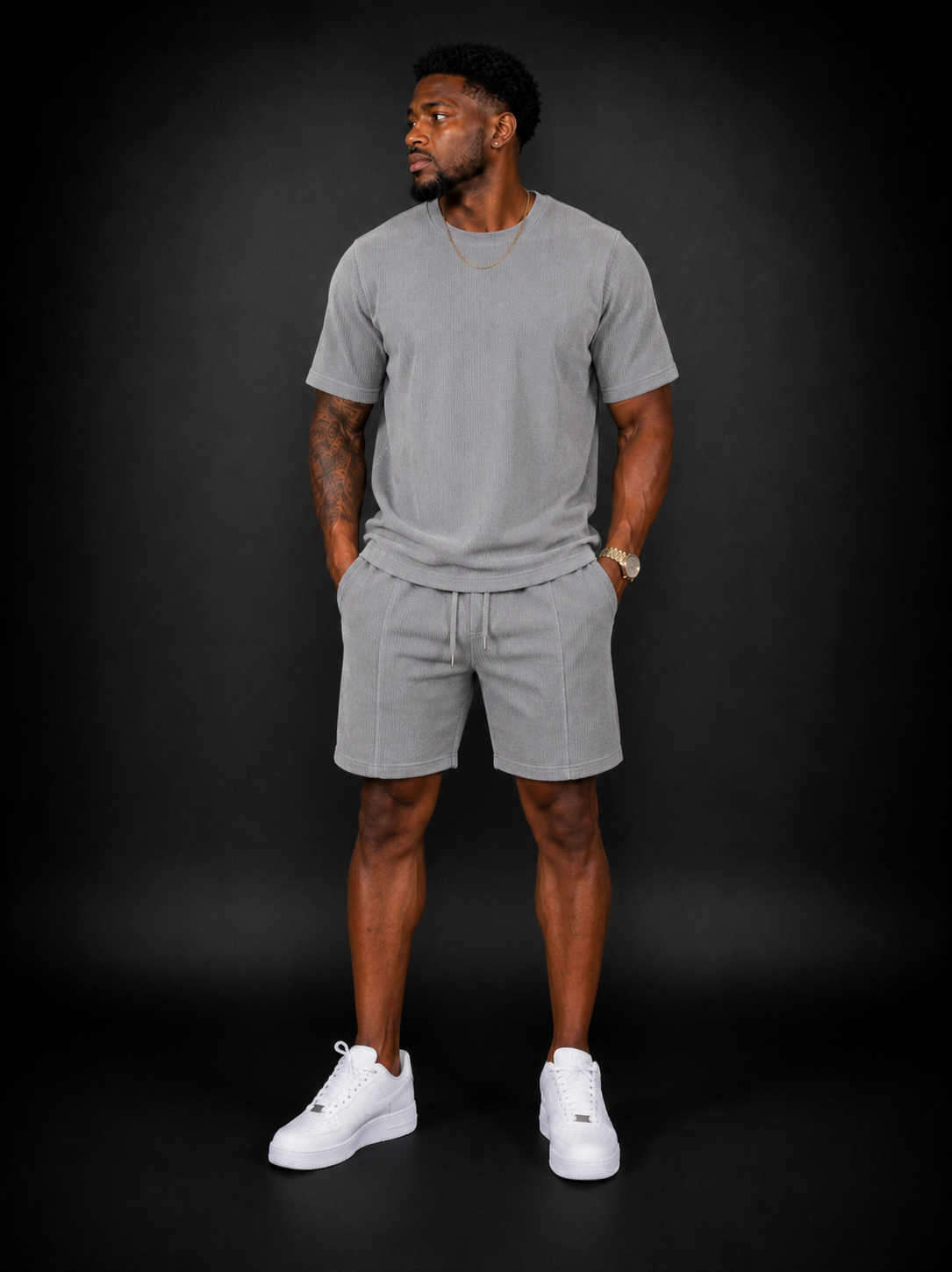 Oversize Short 2 piece set