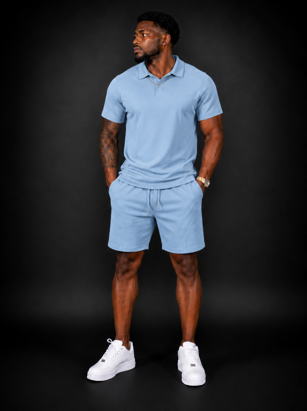 Polo Short 2 Piece set