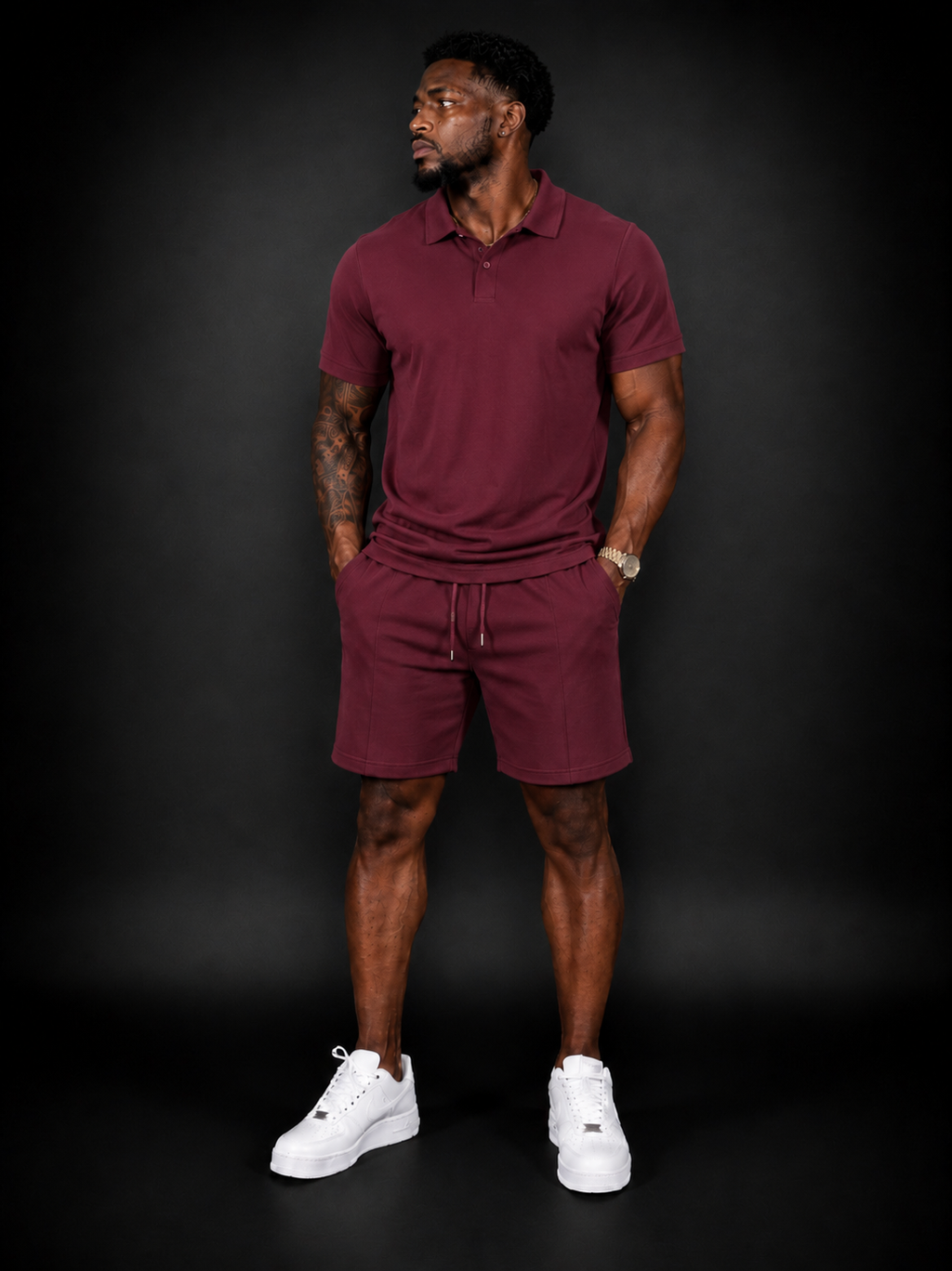 Polo Short 2 Piece set