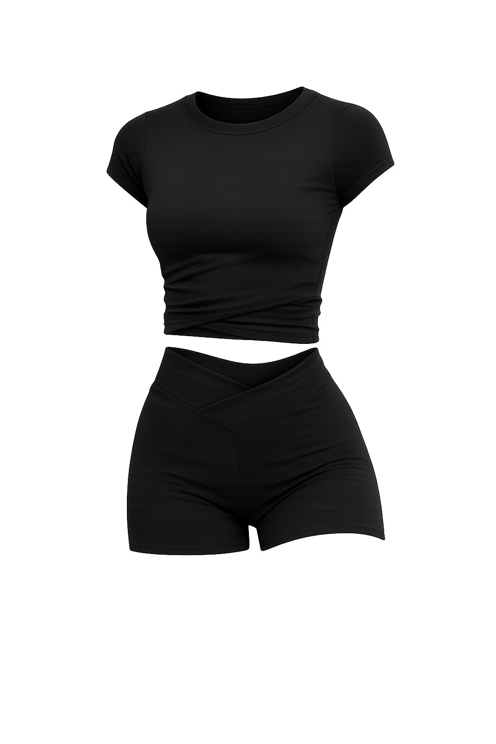 Short matching 2 piece set