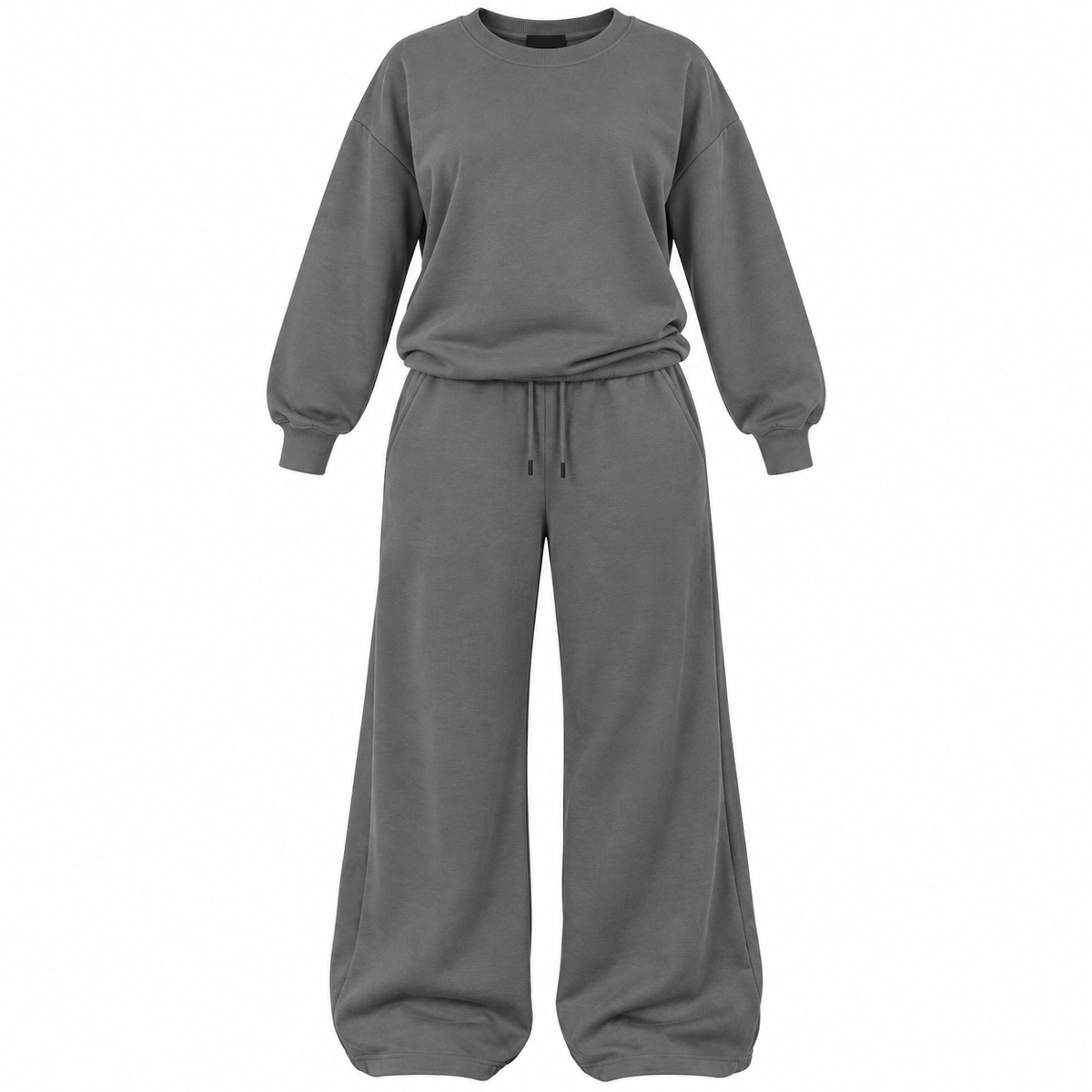 Flare Silky Matching Long Sleeve Set