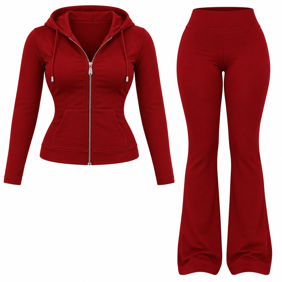 Zip-Up Hoodie Tracksuit