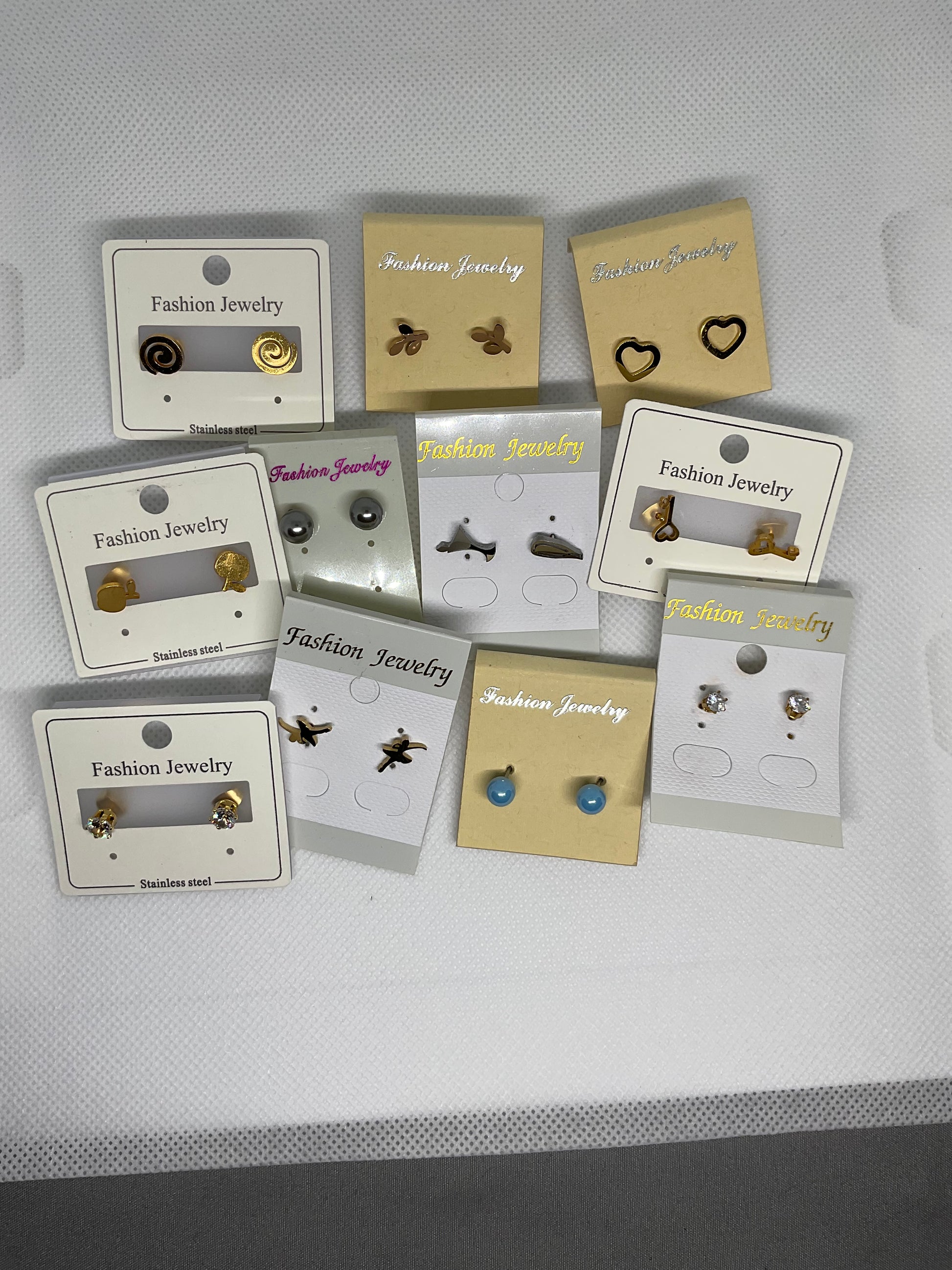 Stud earrings variety pack