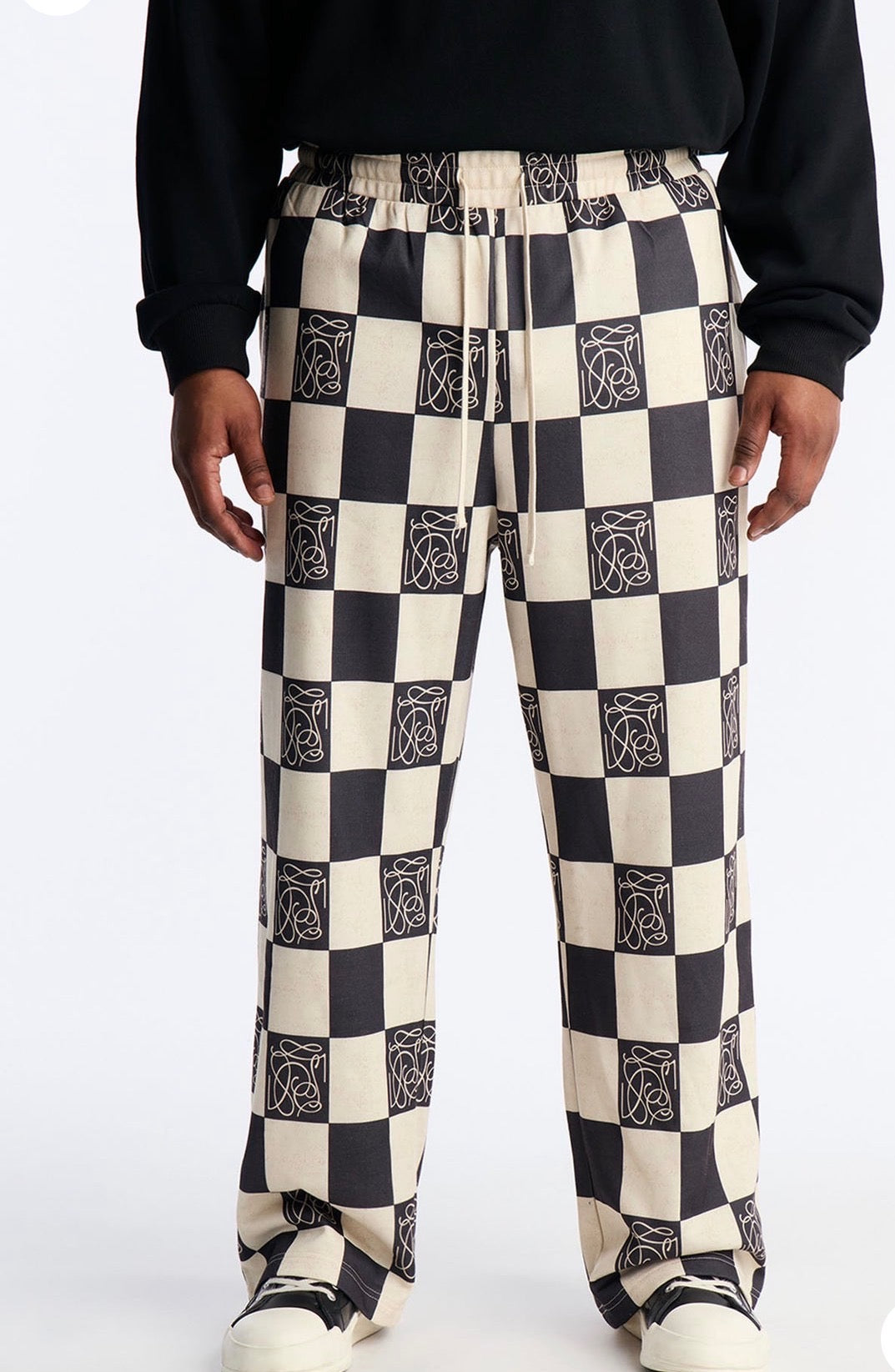 Checkered Sweatpants